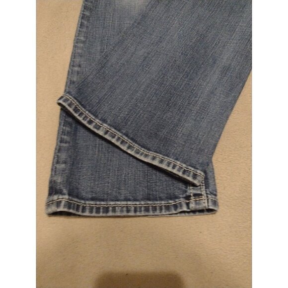 Women's Rock Revival Evelyn Boot Denim Jeans Blue 26x32 - Picture 6 of 13